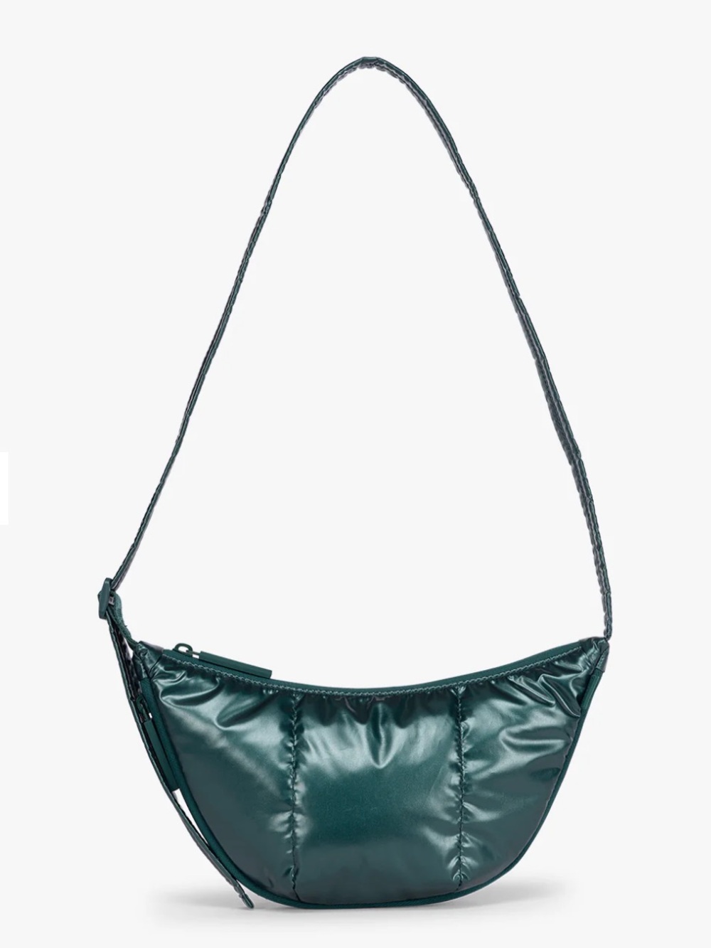 Luka Crescent Bag in Glazed Kale